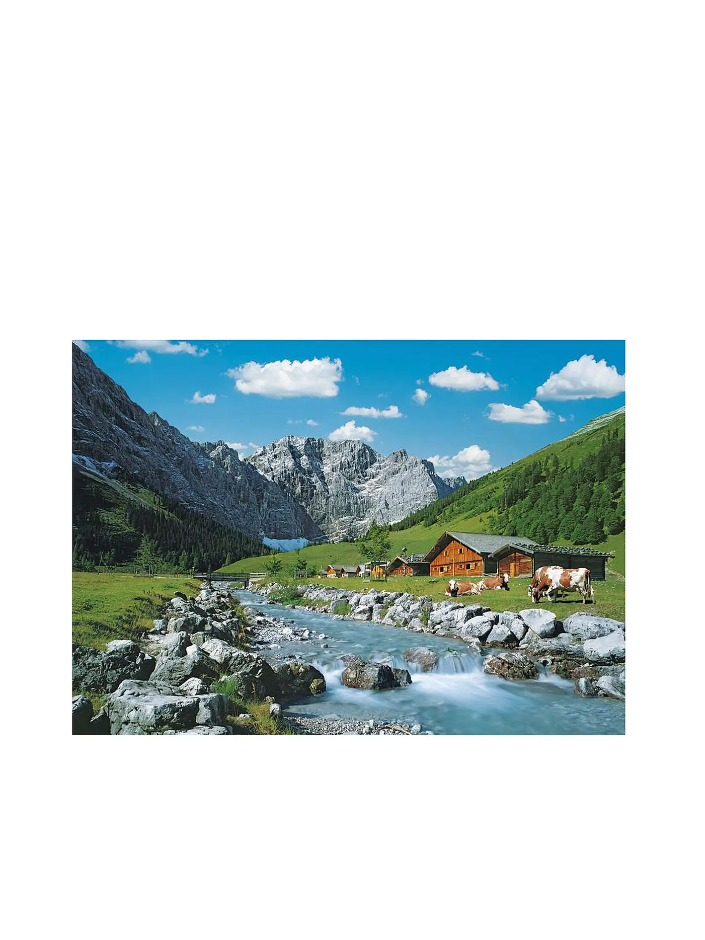 RAVENSBURGER | Puzzle - Karwendelgebirge Österreich - 1000 Teile | 